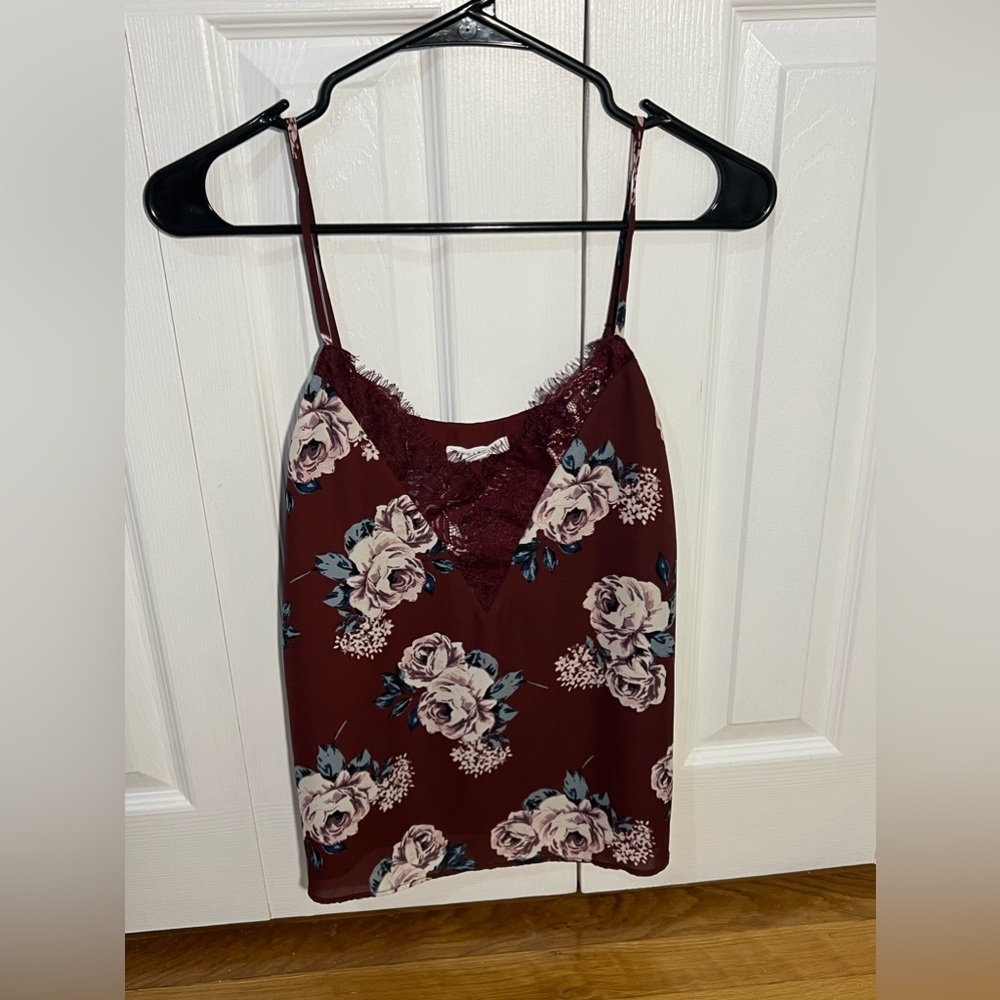 Foral top with some lace